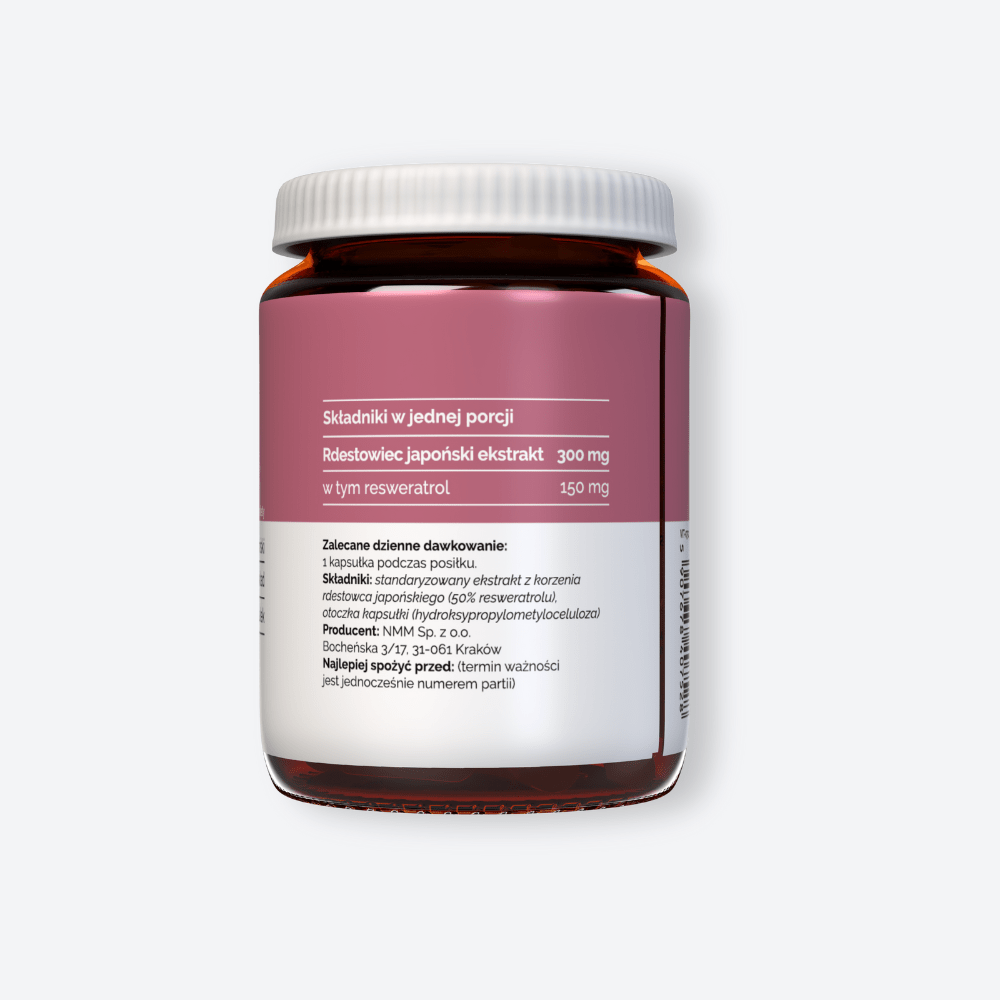 Resweratrol 150 mg - 60 kapsułek