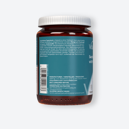 Vitaler's Probiotyki Saccharomyces Boulardii z FOS - 60 kapsułek