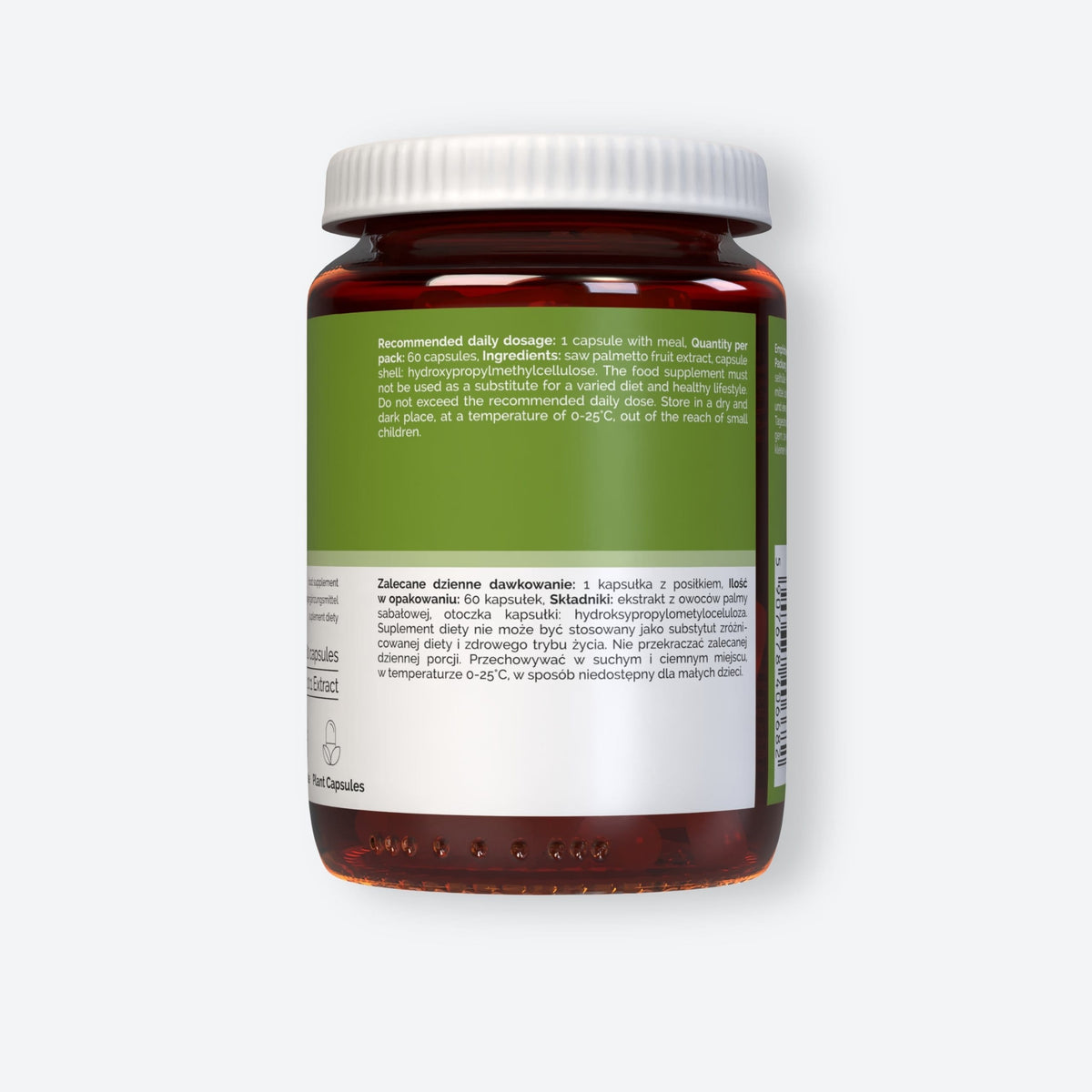 Vitaler's Ekstrakty Saw Palmetto 550 mg - 60 kapsułek