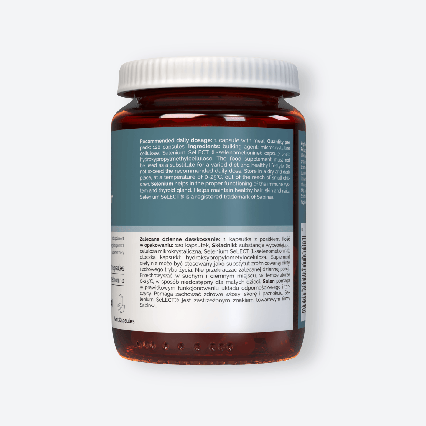 Vitaler's Minerały Selen Organiczny 200 mcg - 120 kapsułek