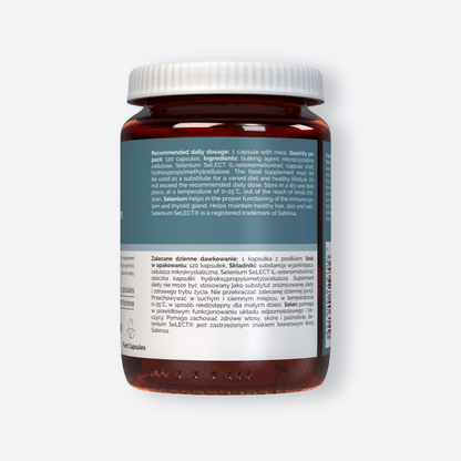Vitaler's Minerały Selen Organiczny 200 mcg - 120 kapsułek