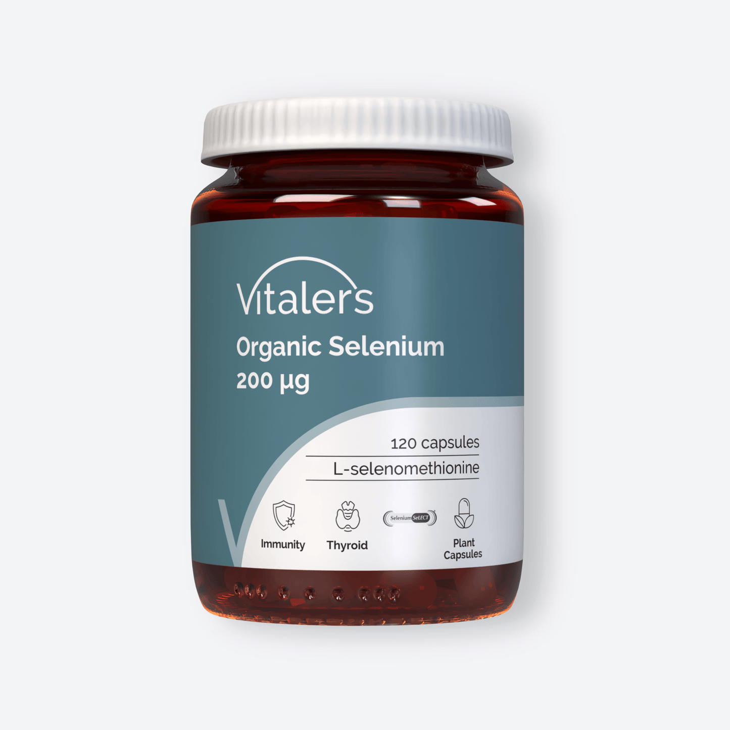 Vitaler's Minerały Selen Organiczny 200 mcg - 120 kapsułek