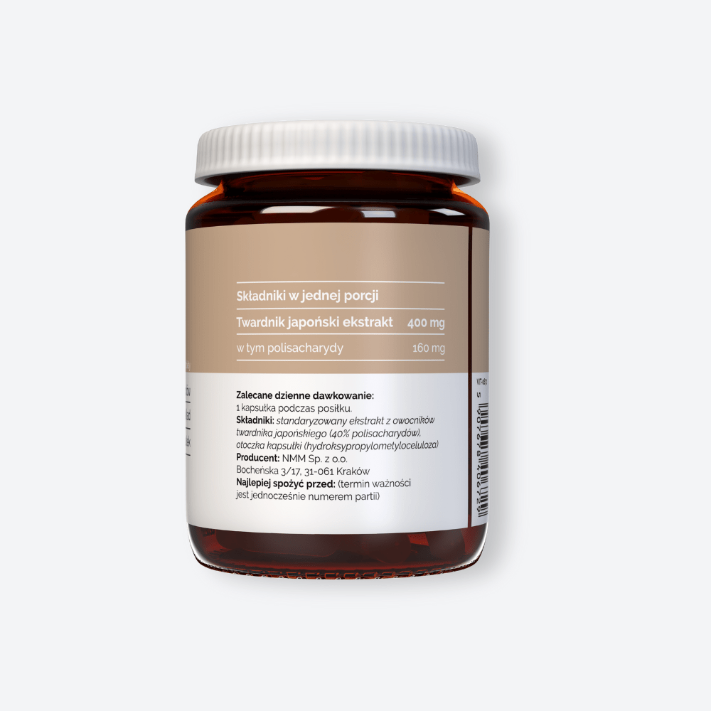 Shiitake 400 mg - 60 kapsułek