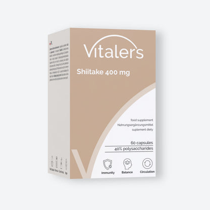 Vitaler's Ekstrakty Shiitake 400 mg - 60 kapsułek