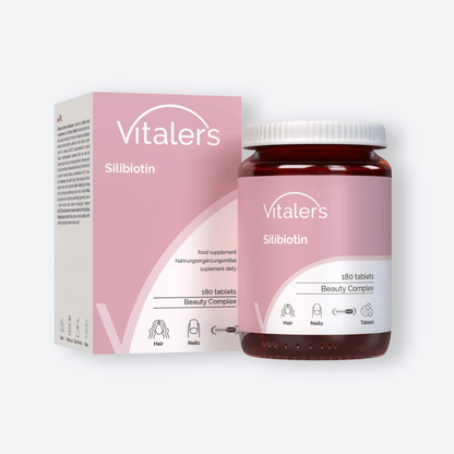 Vitaler's Specjalistyczne Silibiotin (Skóra, Włosy, Paznokcie) - 180 tabletek