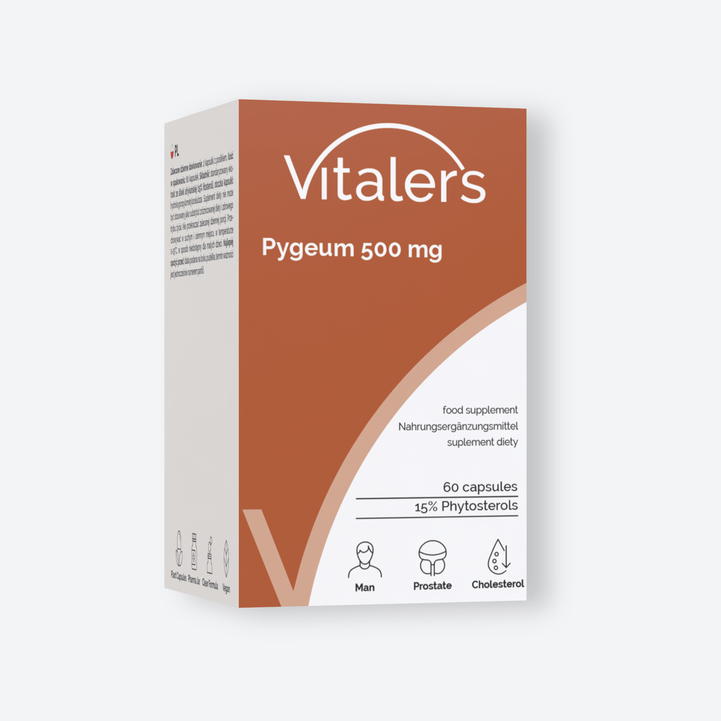 Vitaler's Ekstrakty Śliwa Afrykańska 500 mg - 60 kapsułek