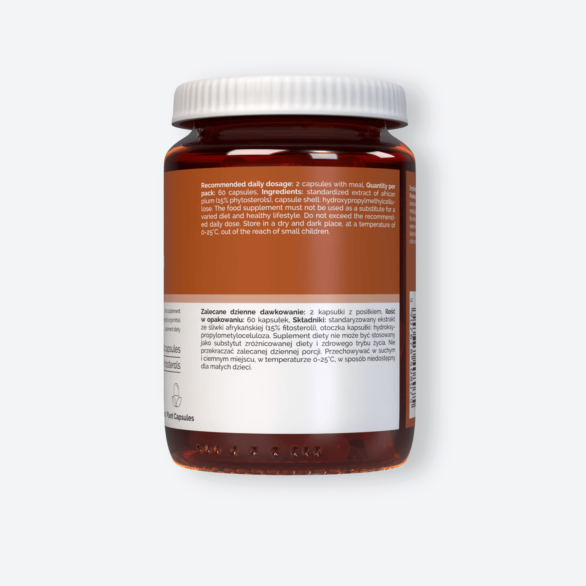 Vitaler's Ekstrakty Śliwa Afrykańska 500 mg - 60 kapsułek