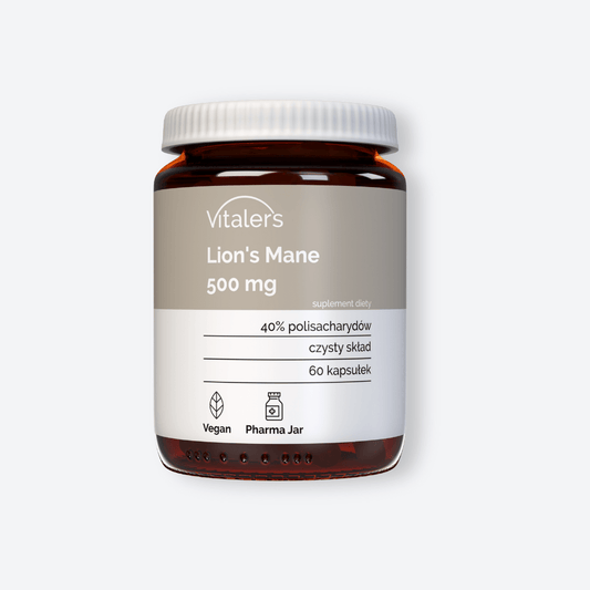 Soplówka Jeżowata 500 mg - 60 kapsułek