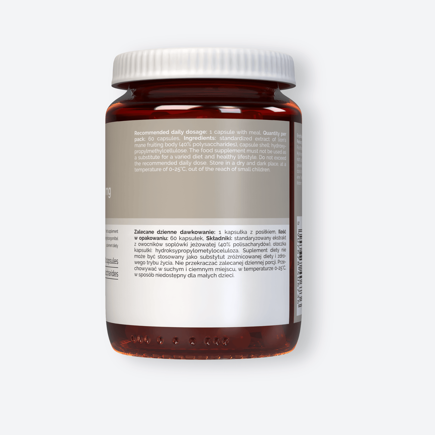 Vitaler's Ekstrakty Soplówka Jeżowata 500 mg - 60 kapsułek