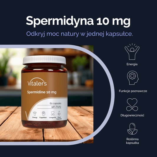 Vitaler's Specjalistyczne Spermidyna 10 mg - 30 kapsułek