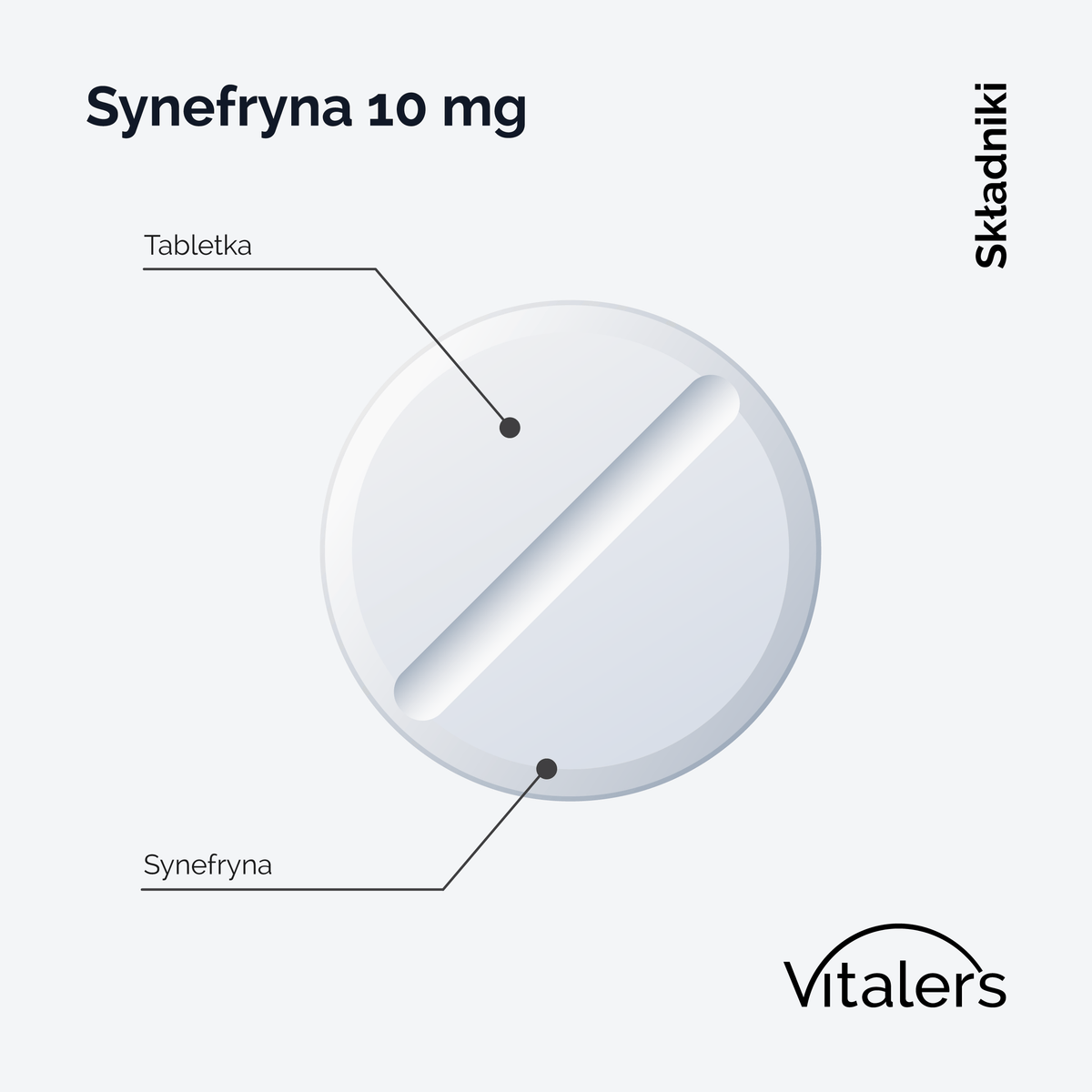 Vitaler's Specjalistyczne Synefryna 10 mg - 120 tabletek