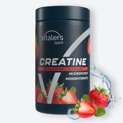 Vitaler's Sport Truskawka Mikronizowany Monohydrat Kreatyny 5000 mg - 500 g