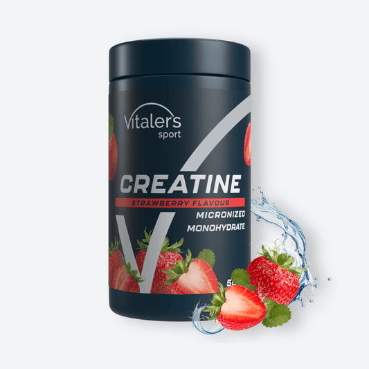 Vitaler's Sport Truskawka Mikronizowany Monohydrat Kreatyny 5000 mg - 500 g