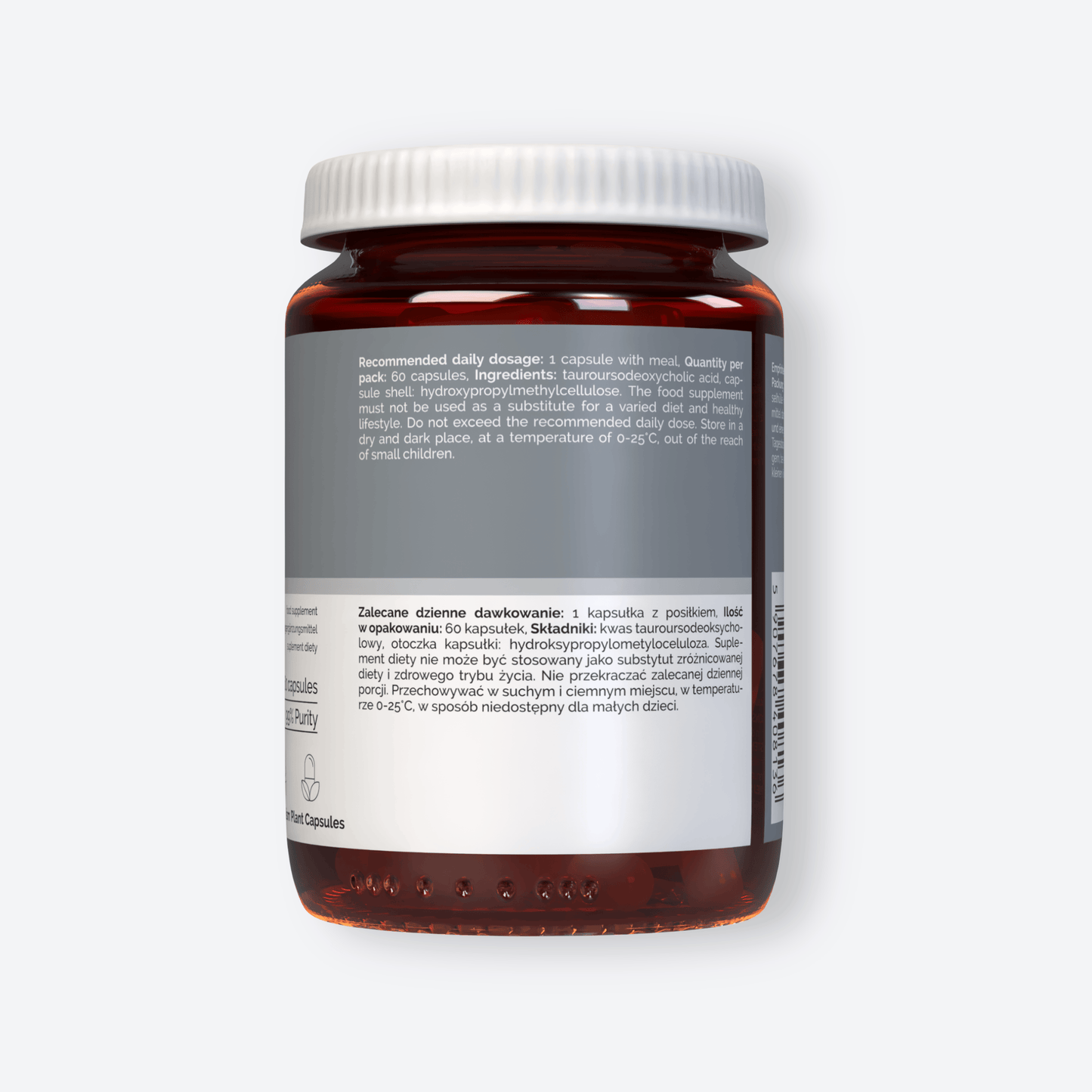 Vitaler's Ekstrakty TUDCA 250 mg - 60 kapsułek