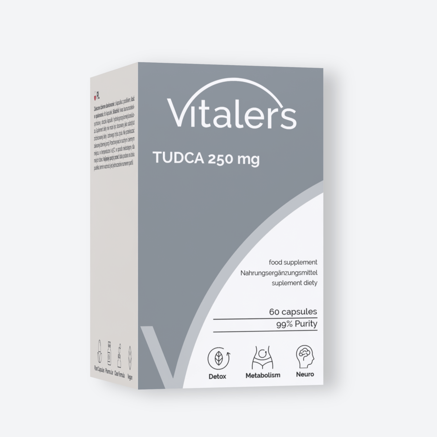 Vitaler's Ekstrakty TUDCA 250 mg - 60 kapsułek