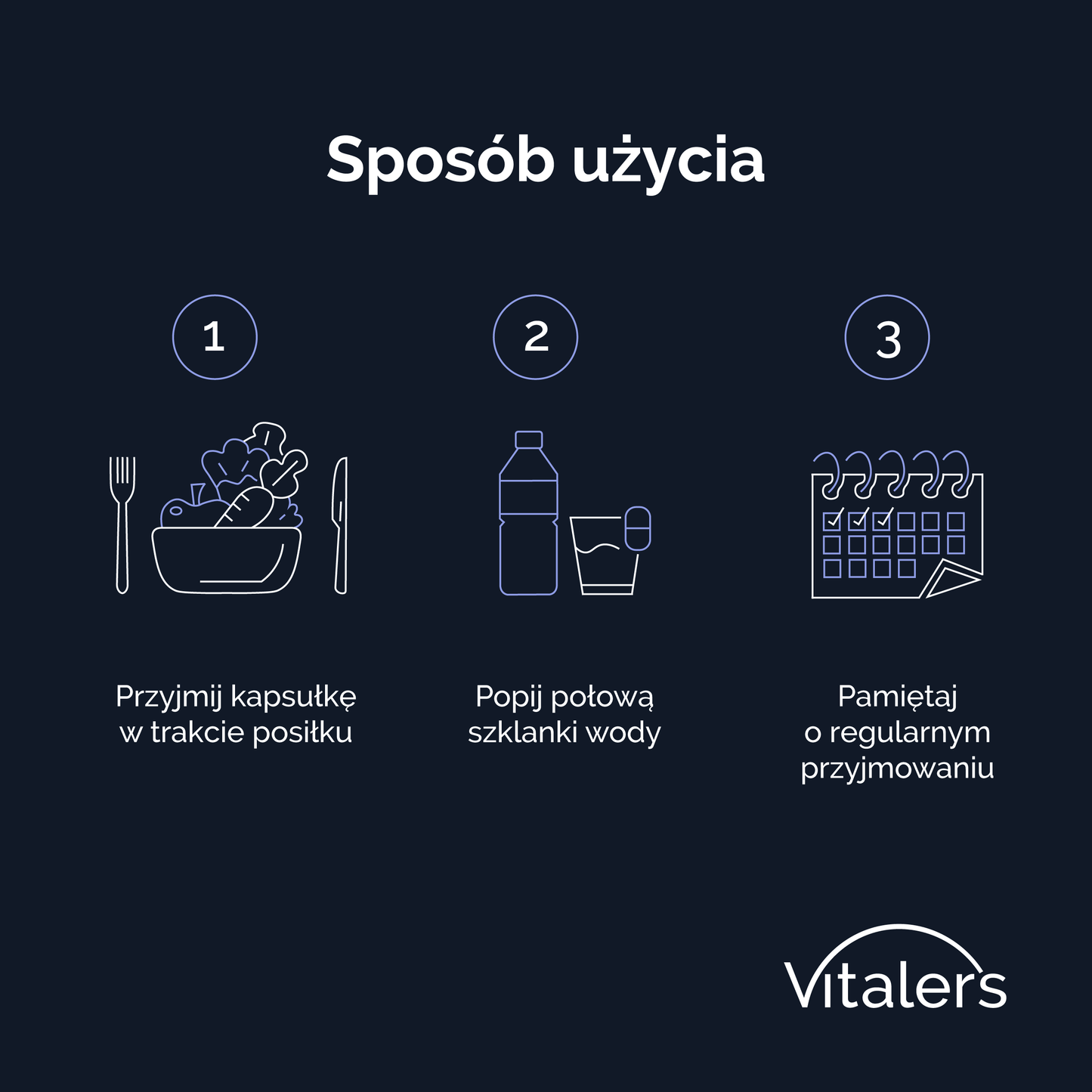 Vitaler's Ekstrakty TUDCA 250 mg - 60 kapsułek