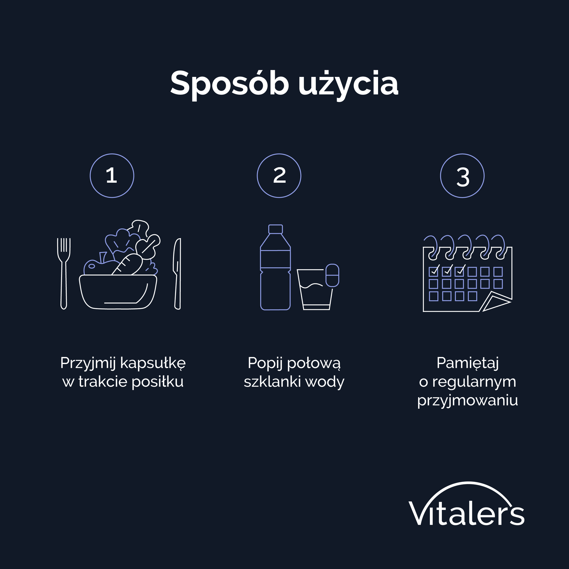 Vitaler's Ekstrakty TUDCA 250 mg - 60 kapsułek