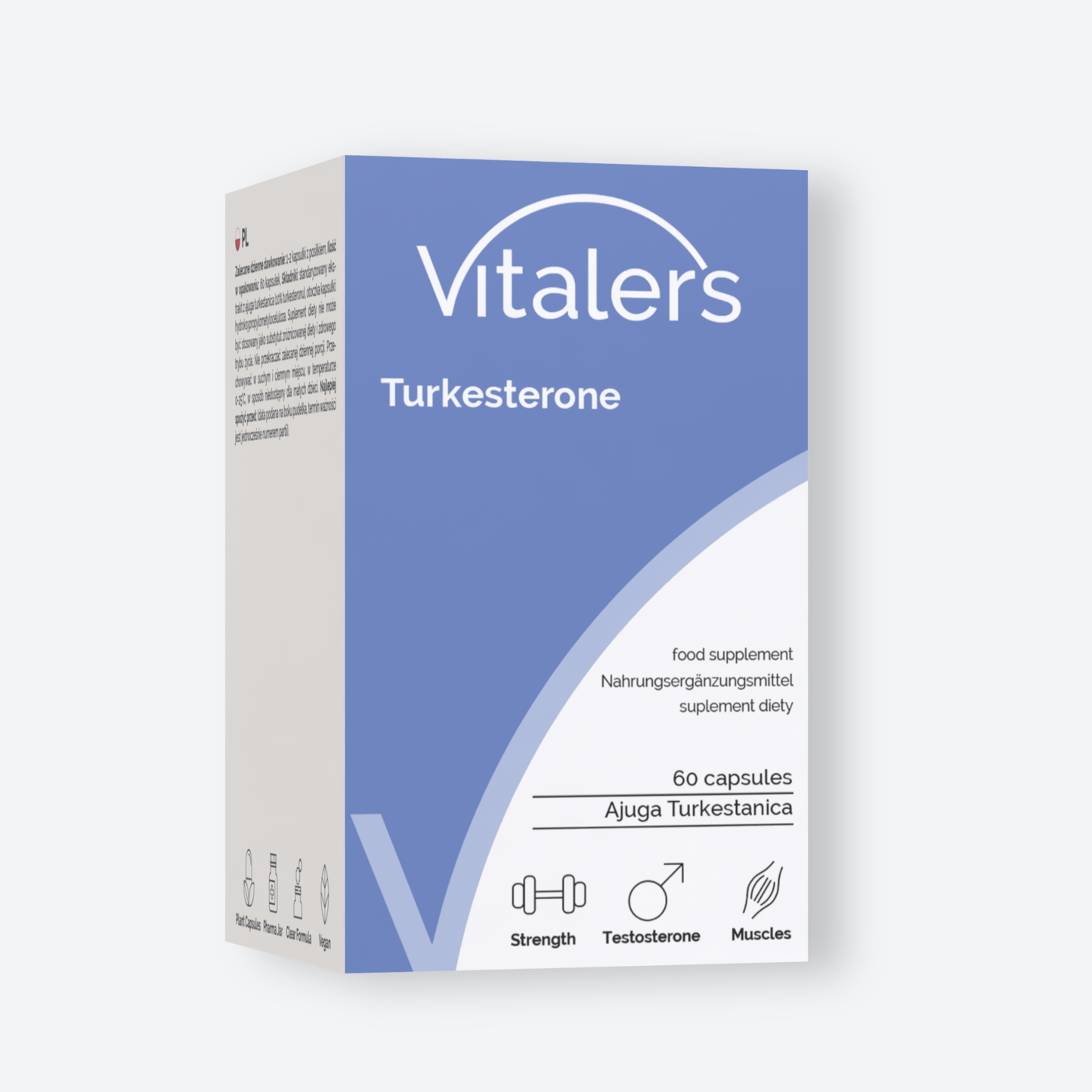 Vitaler's Ekstrakty Turkesterone - 60 kapsułek
