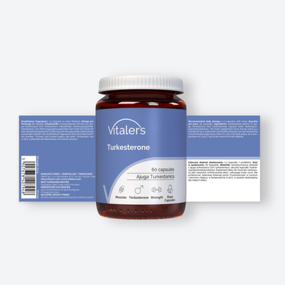 Vitaler's Ekstrakty Turkesterone - 60 kapsułek