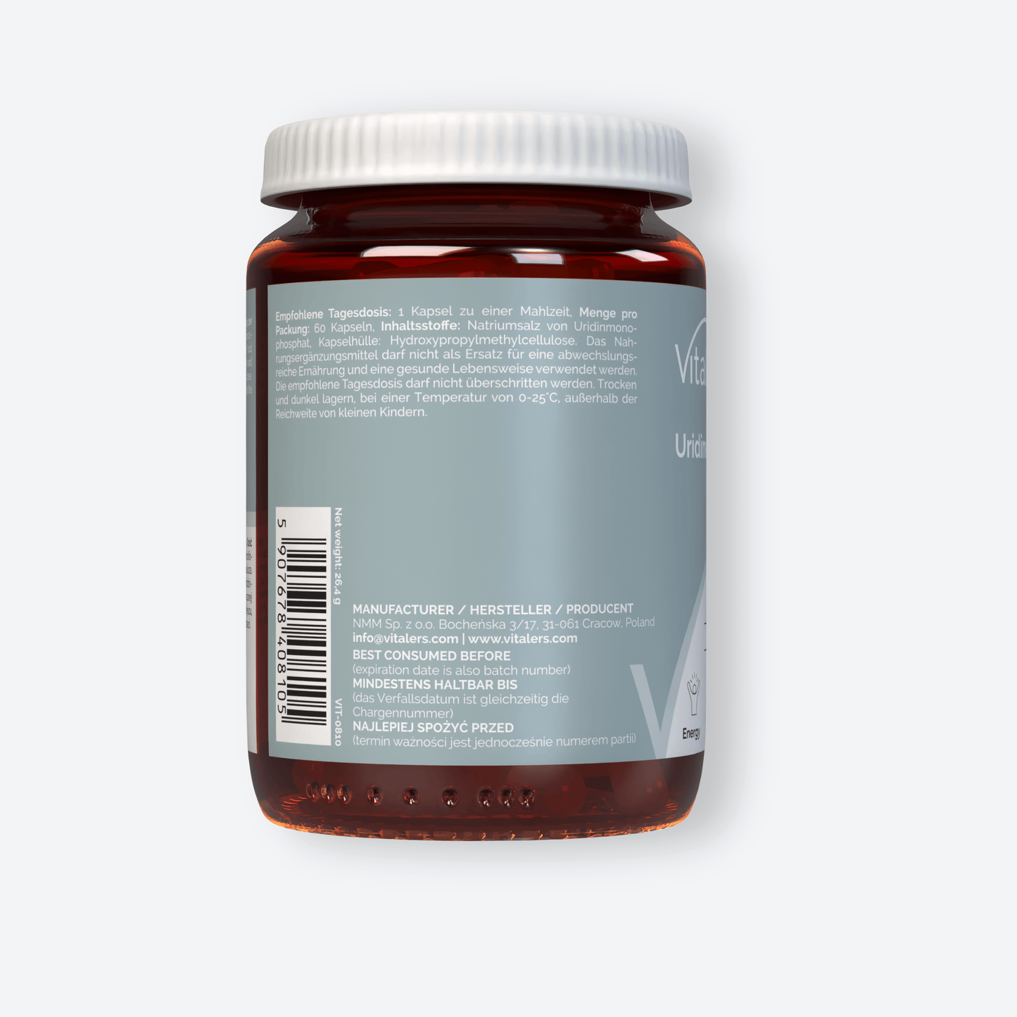 Vitaler's Specjalistyczne Urydyna 300 mg - 60 kapsułek