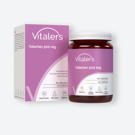 Vitaler's Ekstrakty Waleriana 500 mg - 60 kapsułek