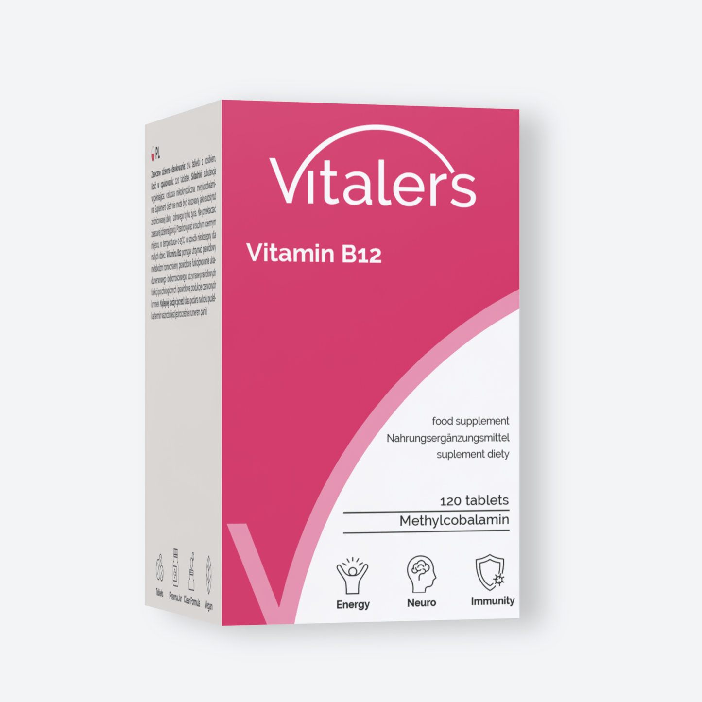 Vitaler's Witaminy Witamina B12 100 mcg - 120 tabletek