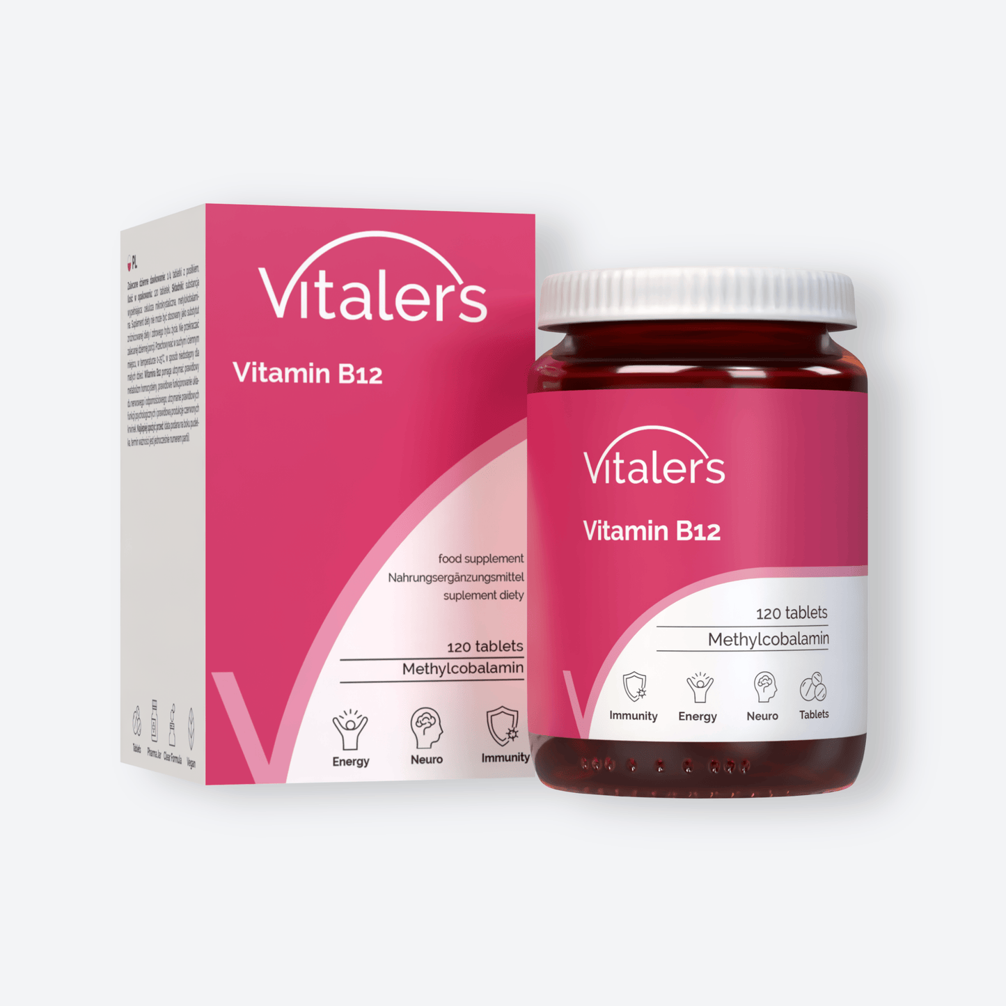 Vitaler's Witaminy Witamina B12 100 mcg - 120 tabletek