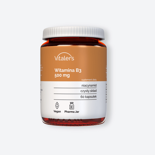 Witamina B3 500 mg - 60 kapsułek