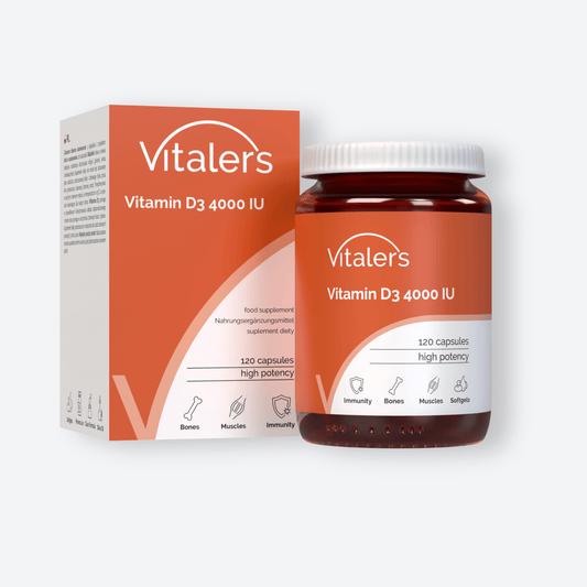 Vitaler's Witaminy Witamina D3 4000 IU - 120 kapsułek