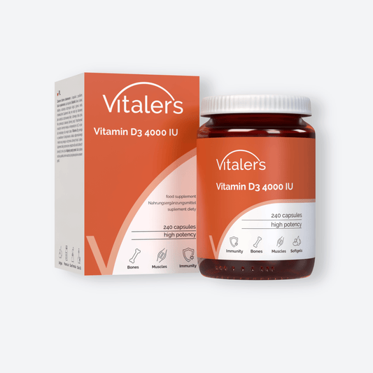 Vitaler's Witaminy Witamina D3 4000 IU - 240 kapsułek