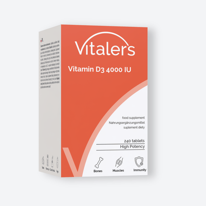 Vitaler's Witaminy Witamina D3 4000 IU - 240 tabletek