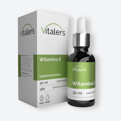 Witamina E 12 mg, krople - 30 ml