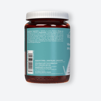Vitaler's Witaminy Witamina K2 MK-7 200 µg - 120 tabletek