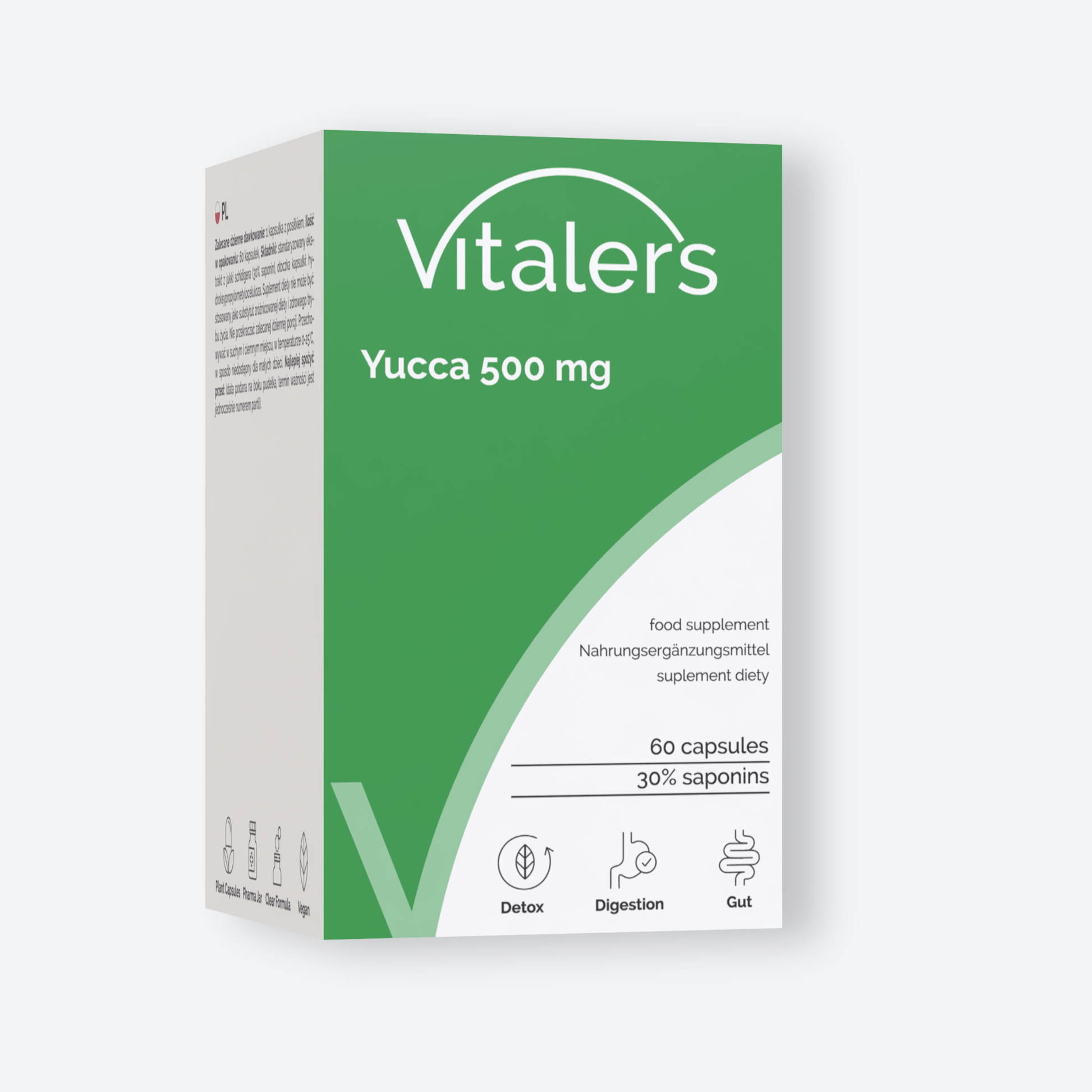 Vitaler's Ekstrakty Yucca 500 mg - 60 kapsułek